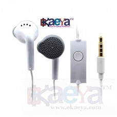 OkaeYa Earphone/Headphone WIth Mic,Handsfree Headset With Deep Bass